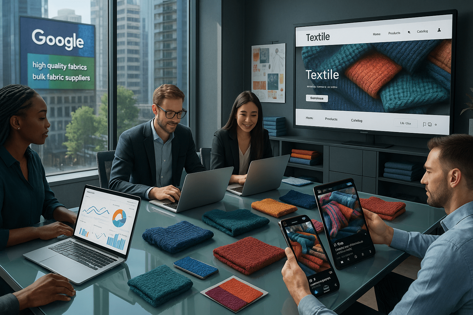 Digital Marketing for the Textile Industry: Strategy and Implementation