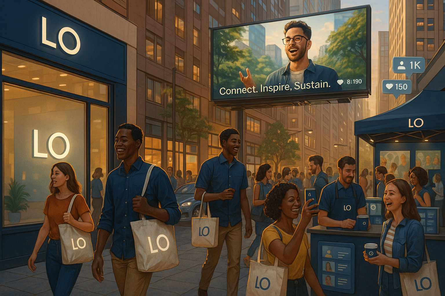 Brand Marketing campaign highlighting creative storytelling and brand identity