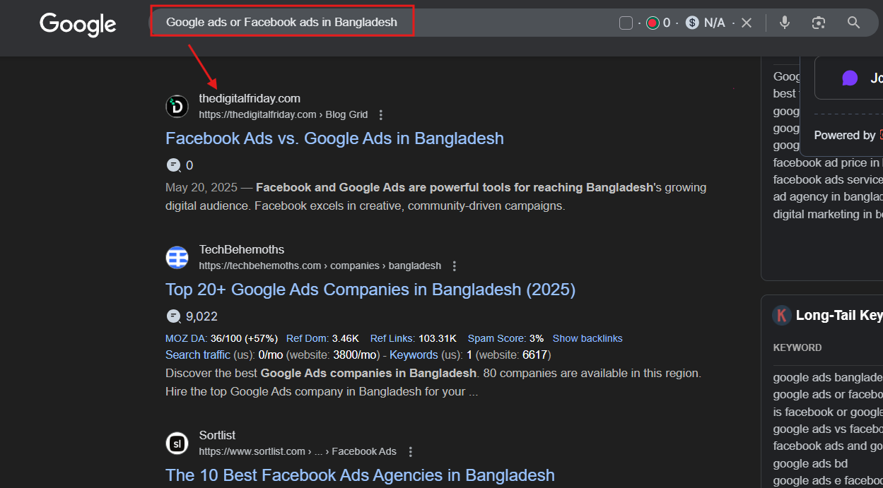 SEO vs Facebook Marketing – Understanding key differences and benefits for business growth in Bangladesh